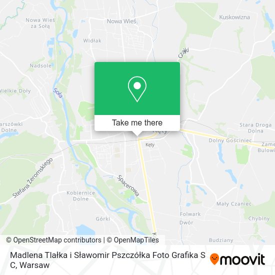 Madlena Tlałka i Sławomir Pszczółka Foto Grafika S C map