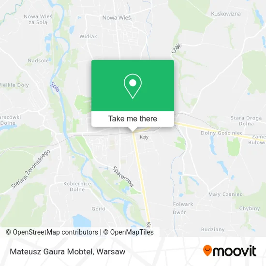 Карта Mateusz Gaura Mobtel