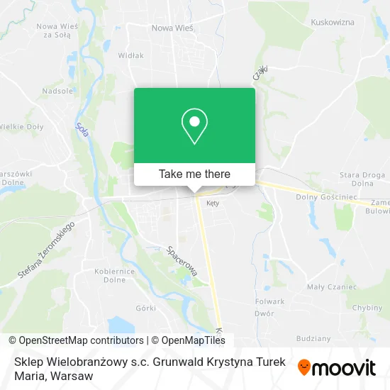 Sklep Wielobranżowy s.c. Grunwald Krystyna Turek Maria map