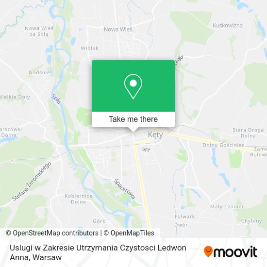 Uslugi w Zakresie Utrzymania Czystosci Ledwon Anna map