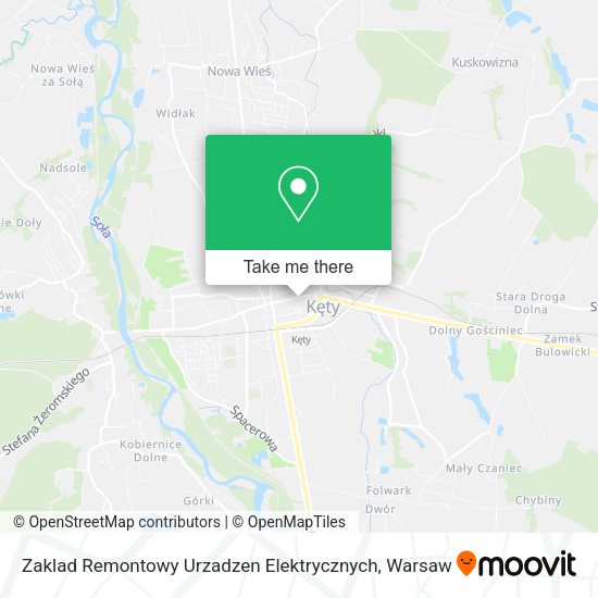 Zaklad Remontowy Urzadzen Elektrycznych map