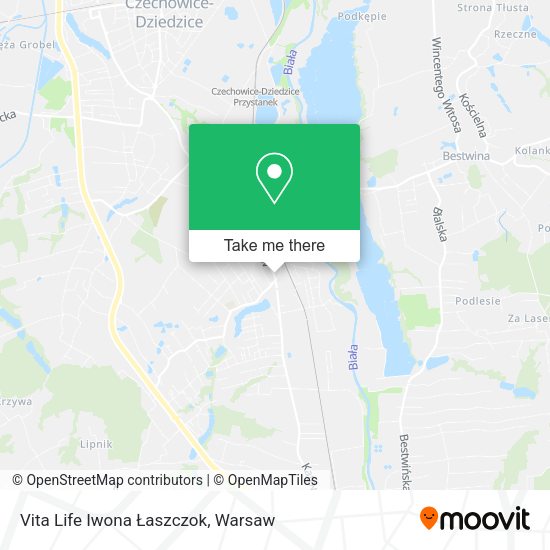 Vita Life Iwona Łaszczok map