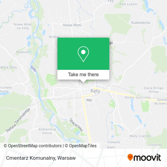 Cmentarz Komunalny map