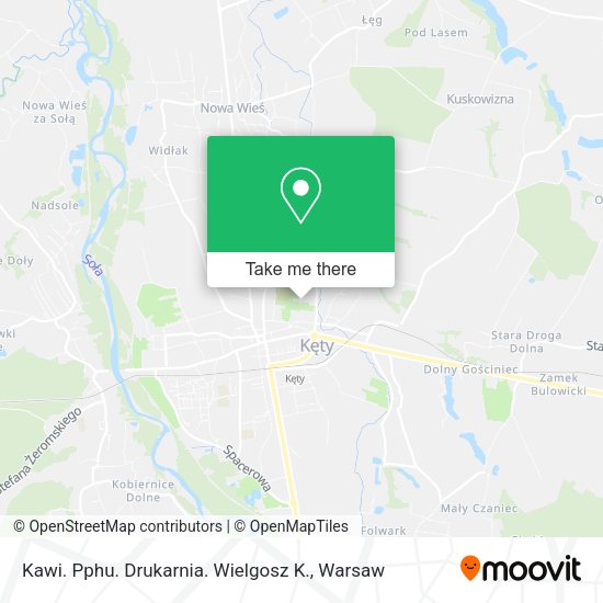 Kawi. Pphu. Drukarnia. Wielgosz K. map