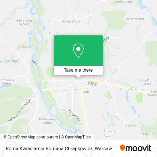 Roma Kwiaciarnia Romana Chrapkowicz map