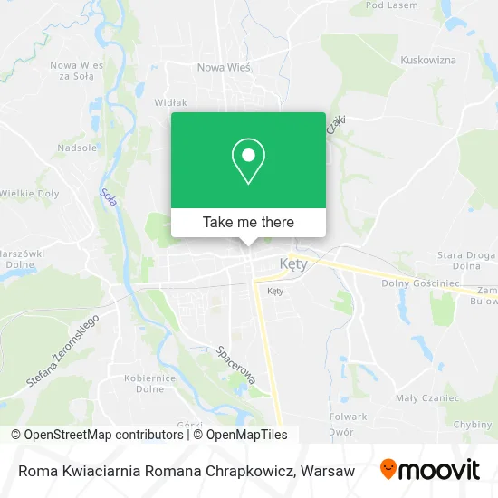 Roma Kwiaciarnia Romana Chrapkowicz map
