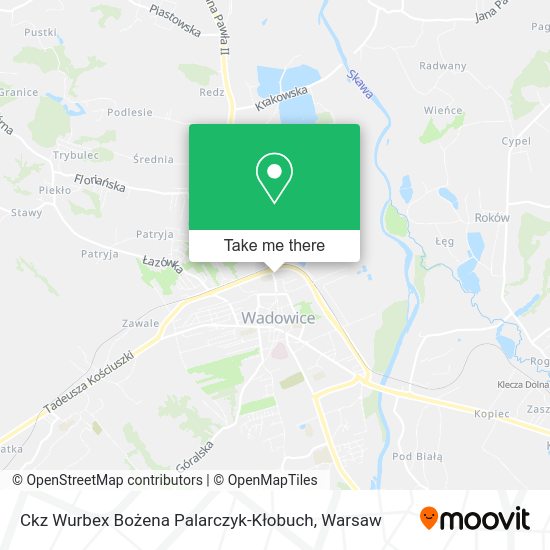 Ckz Wurbex Bożena Palarczyk-Kłobuch map