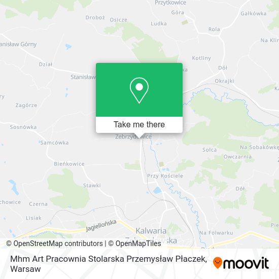 Mhm Art Pracownia Stolarska Przemysław Płaczek map