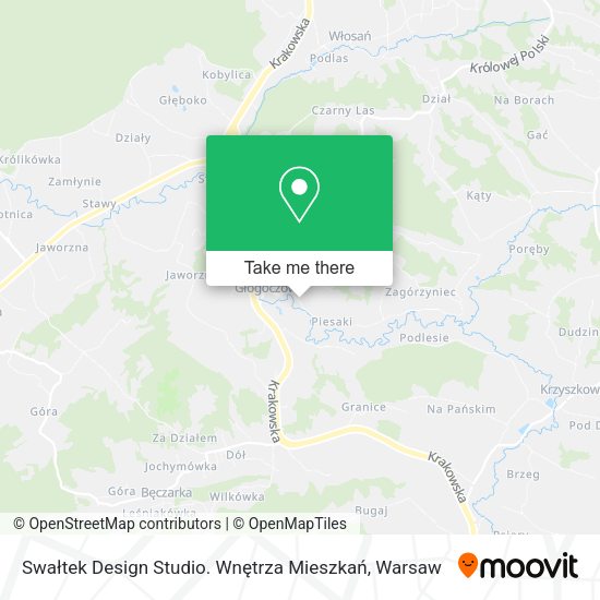 Swałtek Design Studio. Wnętrza Mieszkań map