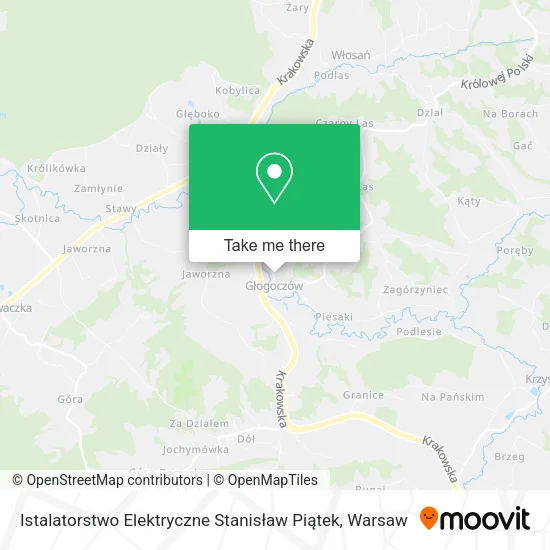 Карта Istalatorstwo Elektryczne Stanisław Piątek