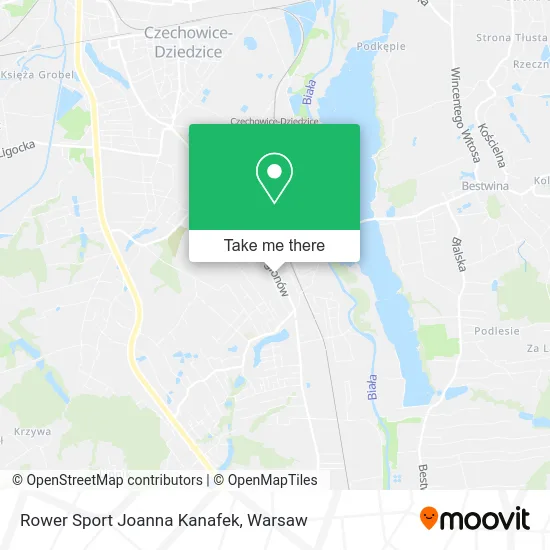 Rower Sport Joanna Kanafek map