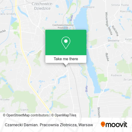 Карта Czarnecki Damian. Pracownia Złotnicza