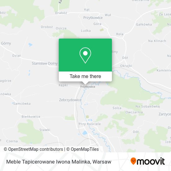 Meble Tapicerowane Iwona Malinka map