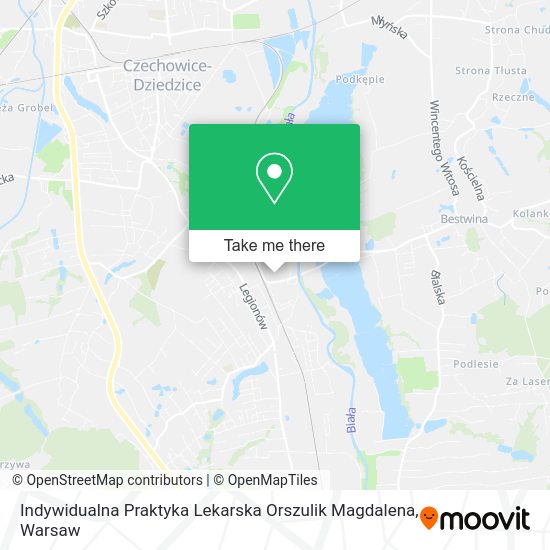 Indywidualna Praktyka Lekarska Orszulik Magdalena map