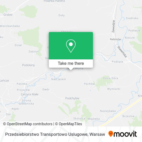 Przedsiebiorstwo Transportowo Uslugowe map