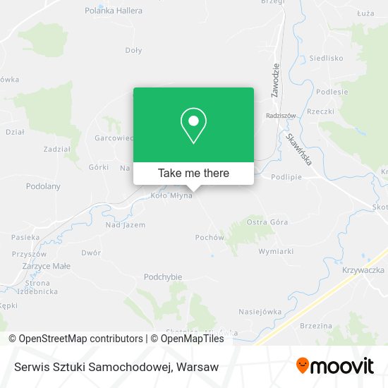 Serwis Sztuki Samochodowej map