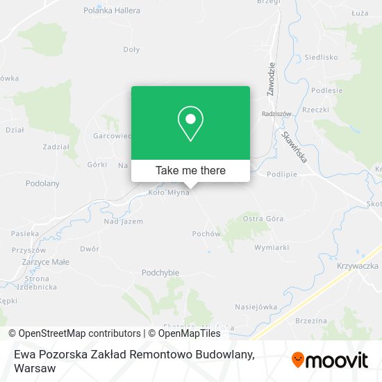 Ewa Pozorska Zakład Remontowo Budowlany map