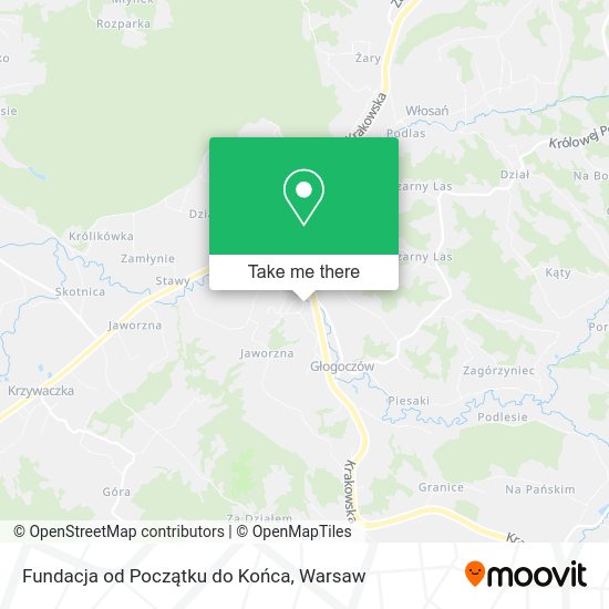 Fundacja od Początku do Końca map