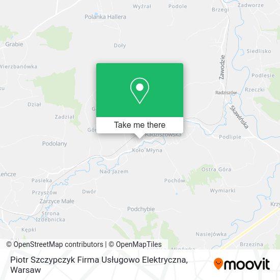 Piotr Szczypczyk Firma Usługowo Elektryczna map