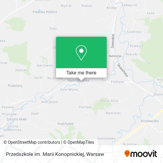 Przedszkole im. Marii Konopnickiej map