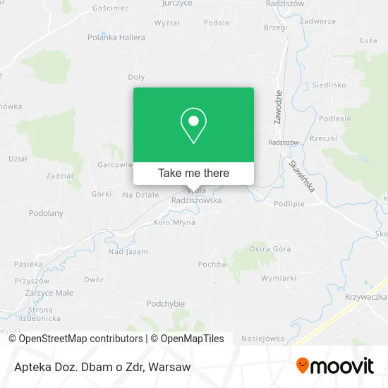 Карта Apteka Doz. Dbam o Zdr