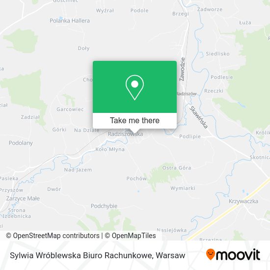 Sylwia Wróblewska Biuro Rachunkowe map