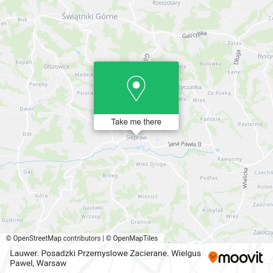 Lauwer. Posadzki Przemyslowe Zacierane. Wielgus Pawel map