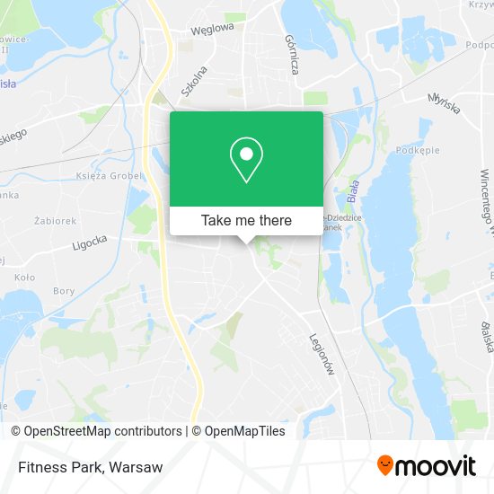 Fitness Park map