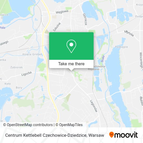 Карта Centrum Kettlebell Czechowice-Dziedzice