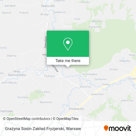 Grażyna Sosin Zakład Fryzjerski map