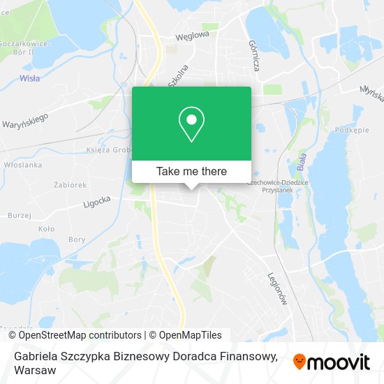 Gabriela Szczypka Biznesowy Doradca Finansowy map