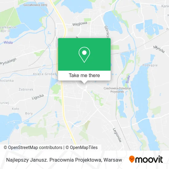 Карта Najlepszy Janusz. Pracownia Projektowa