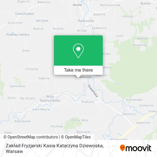 Zakład Fryzjerski Kasia Katarzyna Dziewoska map