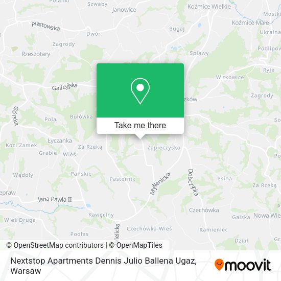 Nextstop Apartments Dennis Julio Ballena Ugaz map