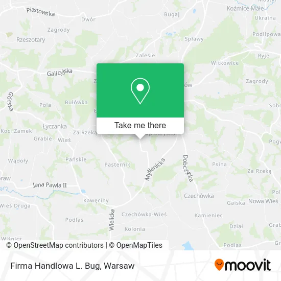 Карта Firma Handlowa L. Bug