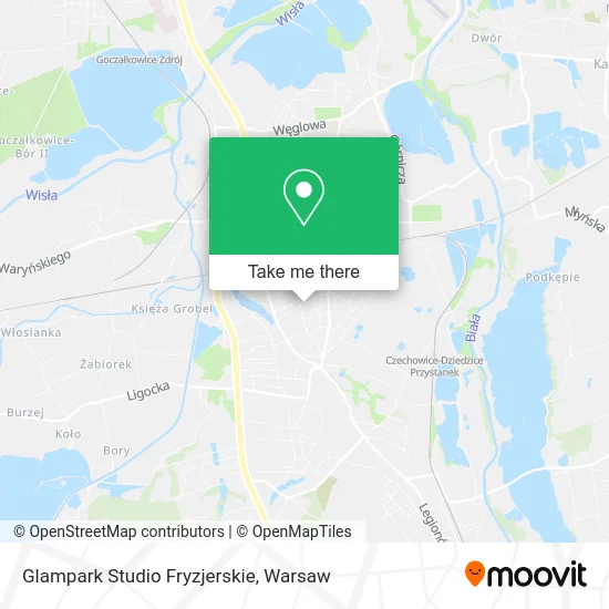 Glampark Studio Fryzjerskie map