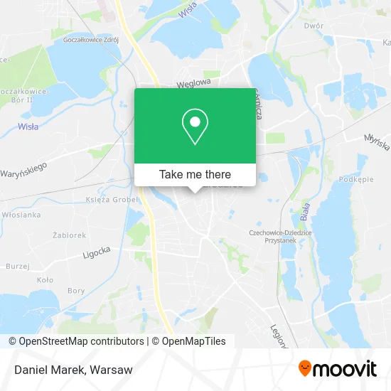 Daniel Marek map