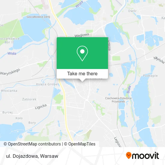 Карта ul. Dojazdowa