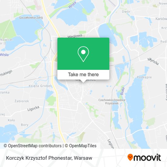 Korczyk Krzysztof Phonestar map