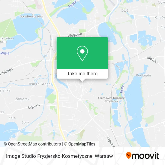 Карта Image Studio Fryzjersko-Kosmetyczne