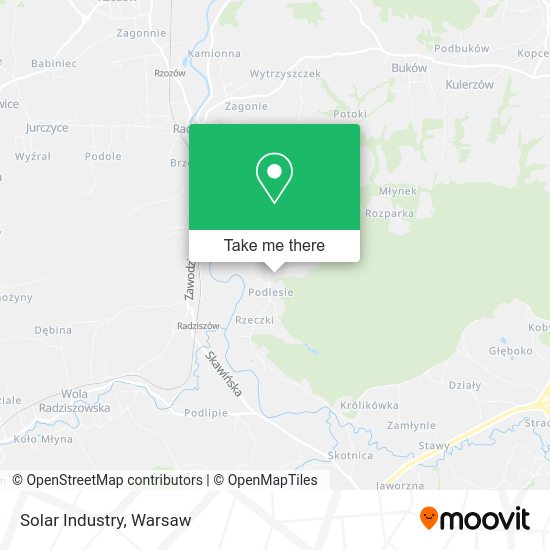 Solar Industry map