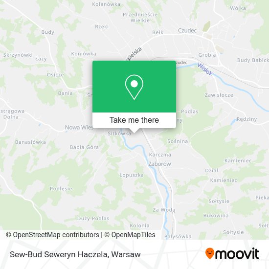 Sew-Bud Seweryn Haczela map