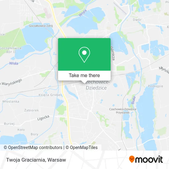 Карта Twoja Graciarnia