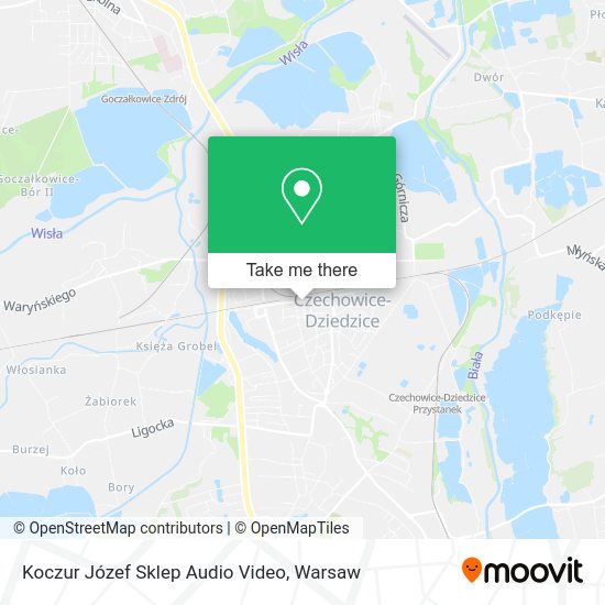 Koczur Józef Sklep Audio Video map