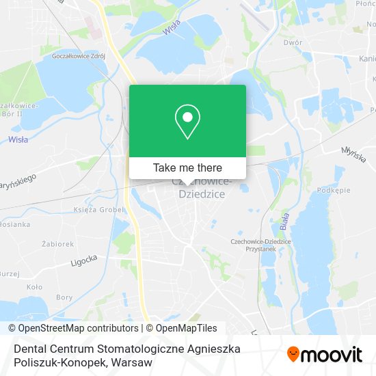 Dental Centrum Stomatologiczne Agnieszka Poliszuk-Konopek map