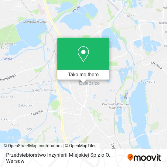 Przedsiebiorstwo Inzynierii Miejskiej Sp z o O map