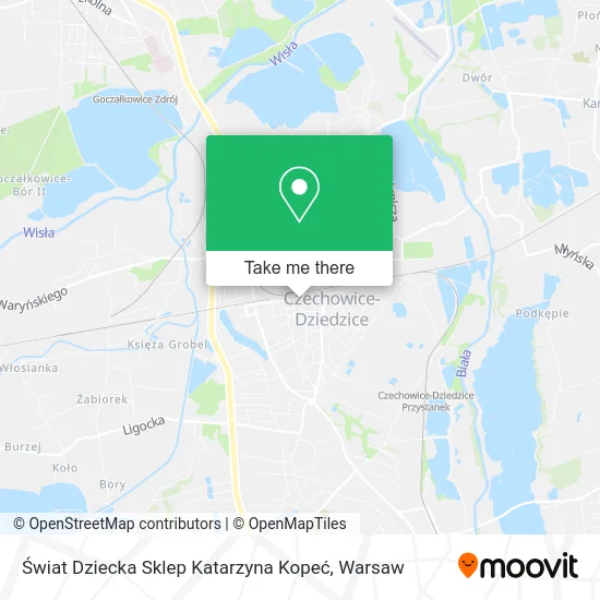 Карта Świat Dziecka Sklep Katarzyna Kopeć