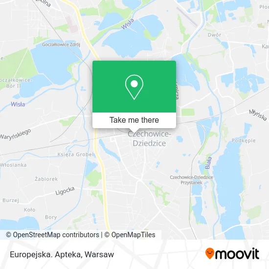 Карта Europejska. Apteka