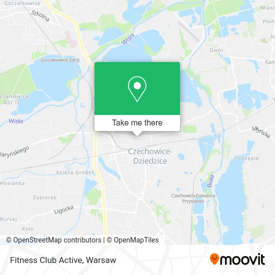 Карта Fitness Club Active