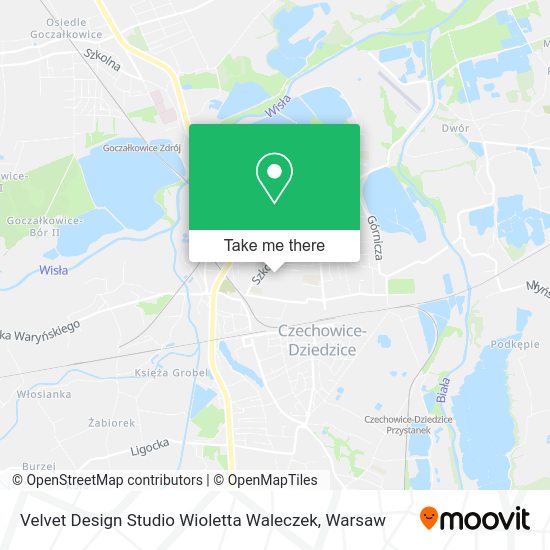 Velvet Design Studio Wioletta Waleczek map